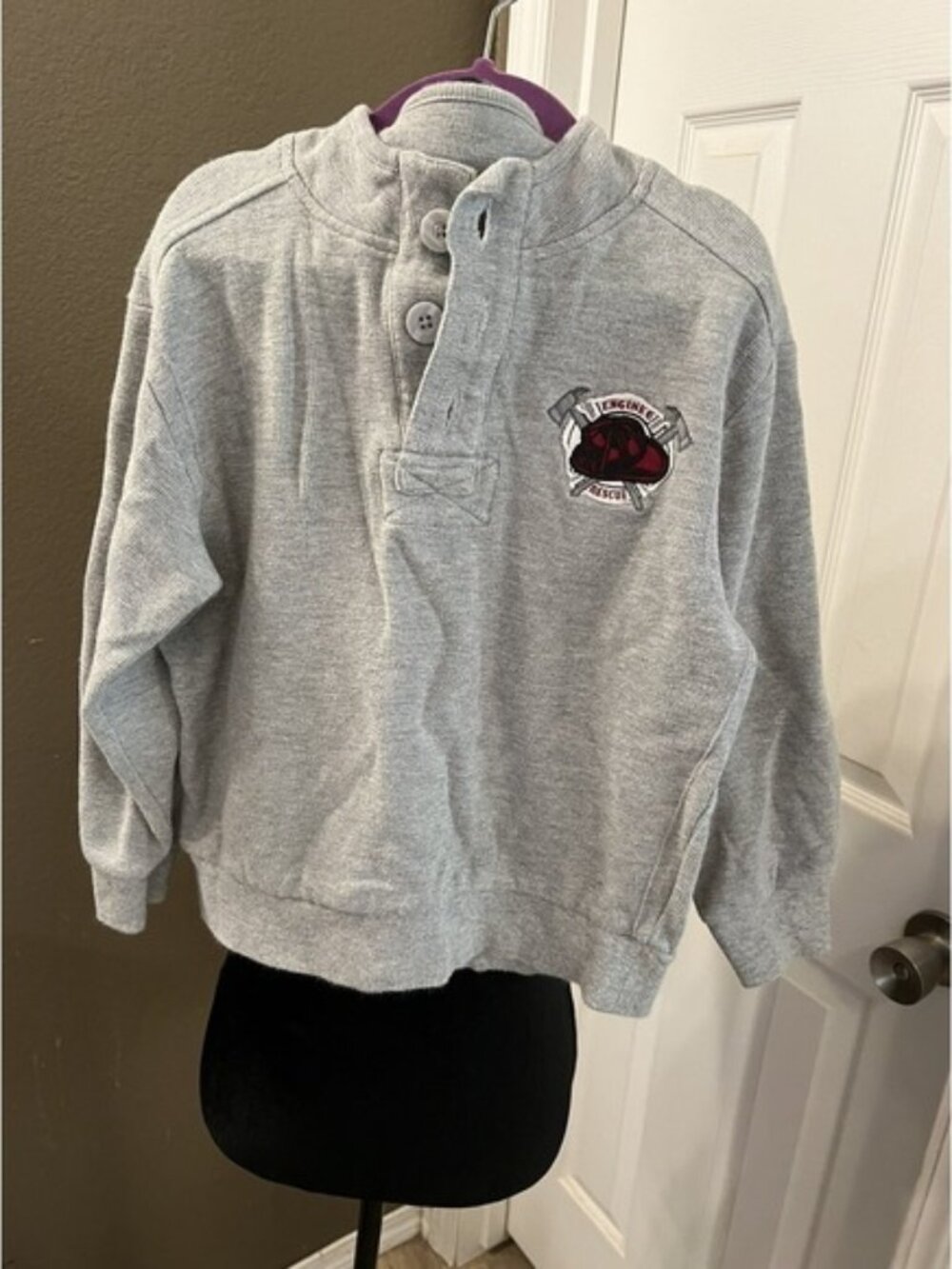 Gymboree Boys Size‎ 5 Fire Fighter Pullover Jacket